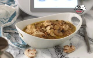 POLLO AI FUNGHI BIMBY CREMOSO