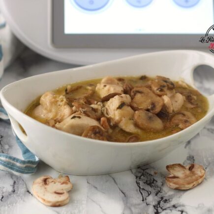 POLLO AI FUNGHI BIMBY CREMOSO
