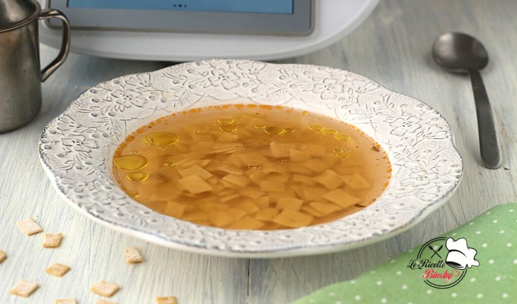 QUADRUCCI IN BRODO RICETTA BIMBY