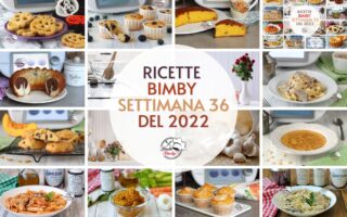 RICETTE BIMBY SETTIMANA 36 del 2022