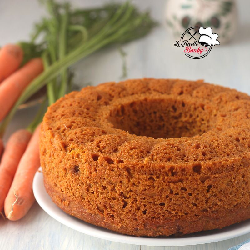 TORTA DI CAROTE CON FARINA INTEGRALE BIMBY
