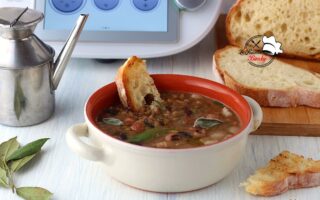 ZUPPA DI FARRO E LEGUMI BIMBY