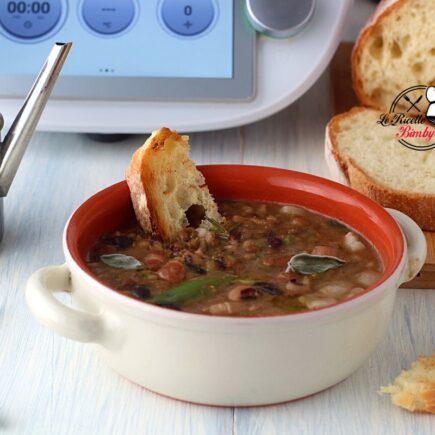 ZUPPA DI FARRO E LEGUMI BIMBY