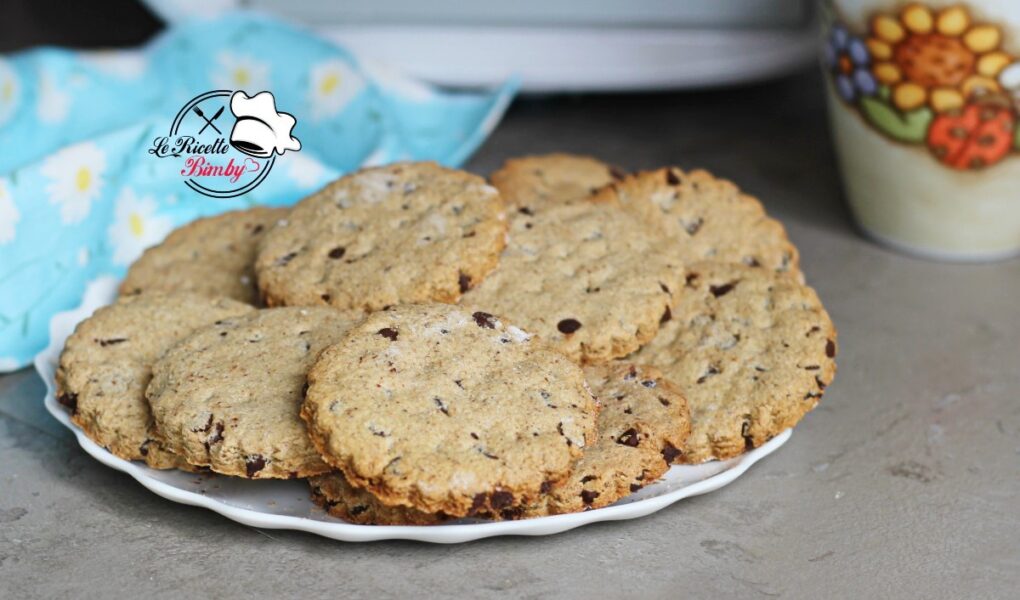 BISCOTTI ALL'AVENA E CIOCCOLATO BIMBY