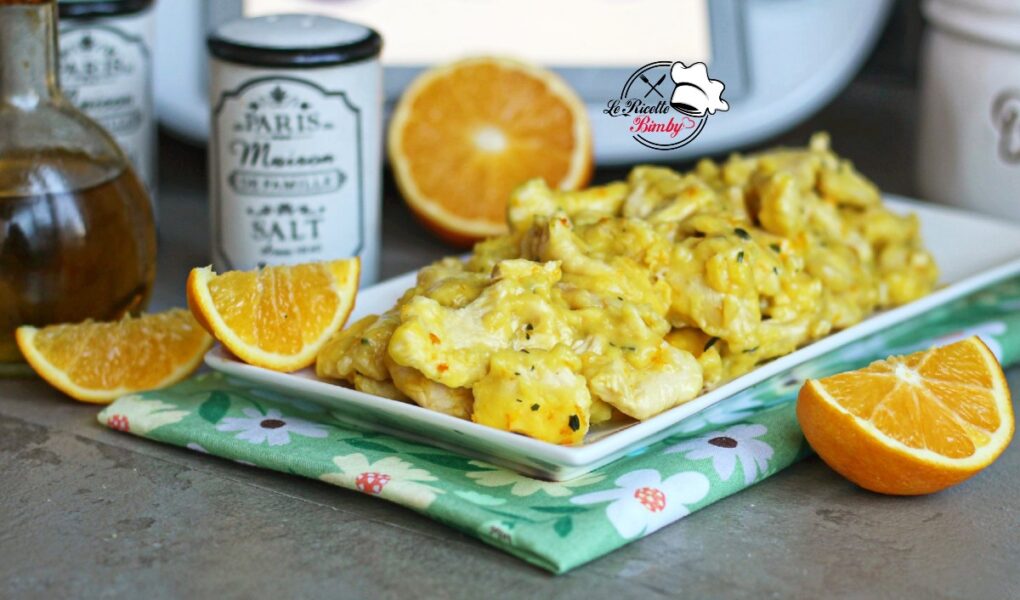 BOCCONCINI DI POLLO ALL'ARANCIA BIMBY