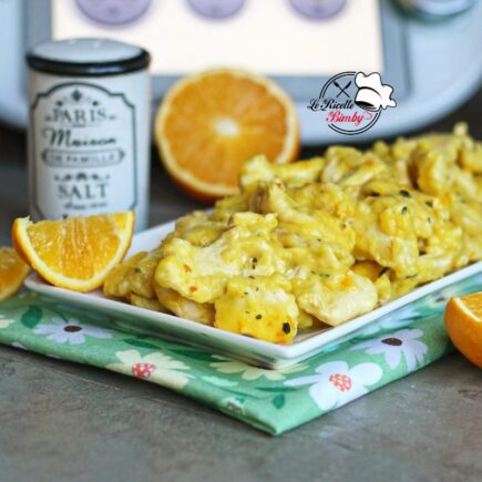BOCCONCINI DI POLLO ALL'ARANCIA BIMBY