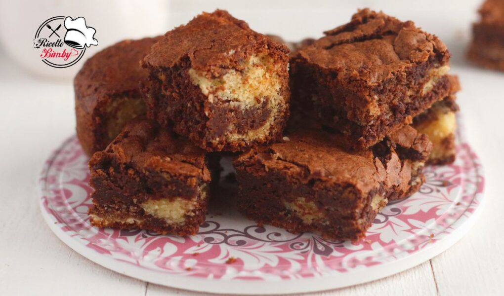 BROWNIES MARMORIZZATO BIMBY