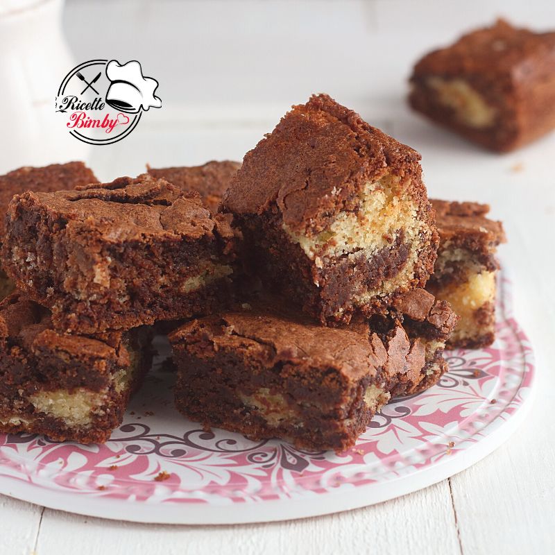 BROWNIES MARMORIZZATO BIMBY 