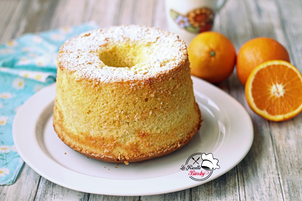 CHIFFON CAKE ALL'ARANCIA BIMBY