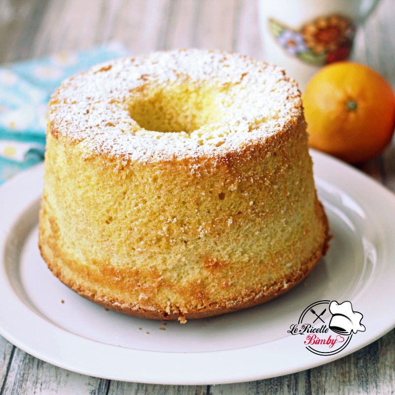 CHIFFON CAKE ALL'ARANCIA BIMBY