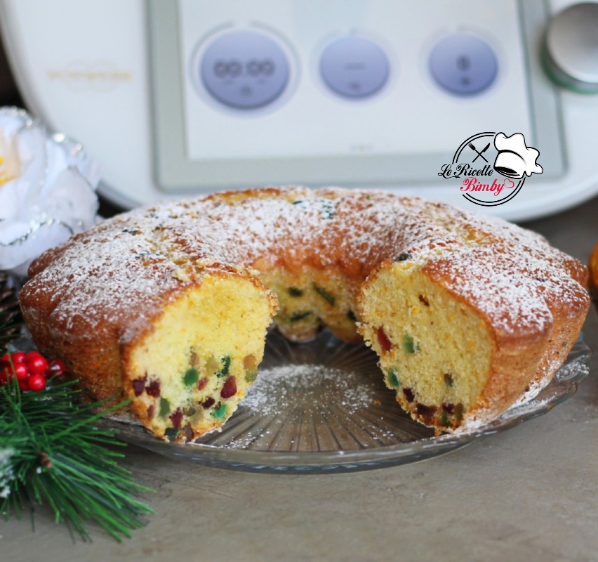 CIAMBELLA DI NATALE AI CANDITI CIAMBELLA DI NATALE AI CANDITI