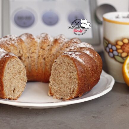 CIAMBELLA INTEGRALE AL LIMONE BIMBY
