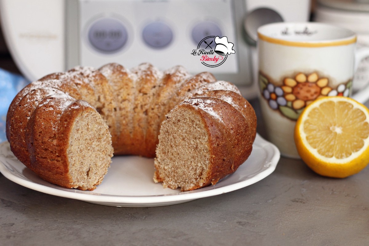 CIAMBELLA INTEGRALE AL LIMONE BIMBY