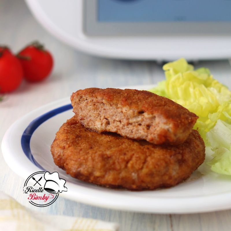 COTOLETTE DI CARNE IMPANATA BIMBY