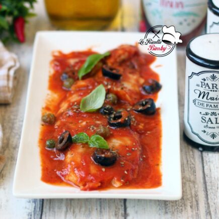 MERLUZZO ALLA PIZZAIOLA BIMBY