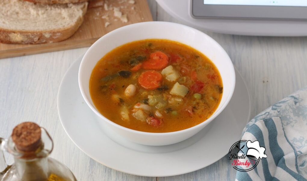 MINESTRONE CON PREPARATO SURGELATO BIMBY