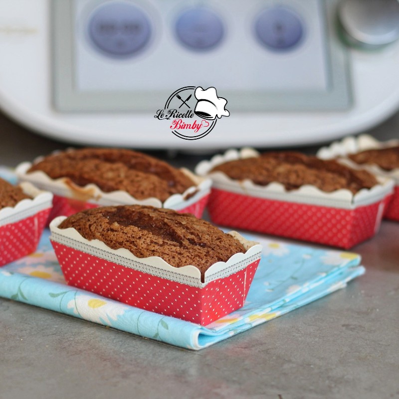 MINI PLUMCAKE ALLA NUTELLA BIMBY