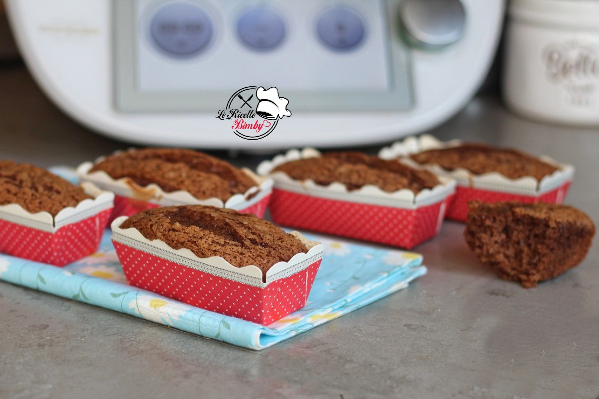 MINI PLUMCAKE ALLA NUTELLA BIMBY