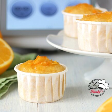 MUFFIN ALLA MARMELLATA DI ARANCE BIMBY