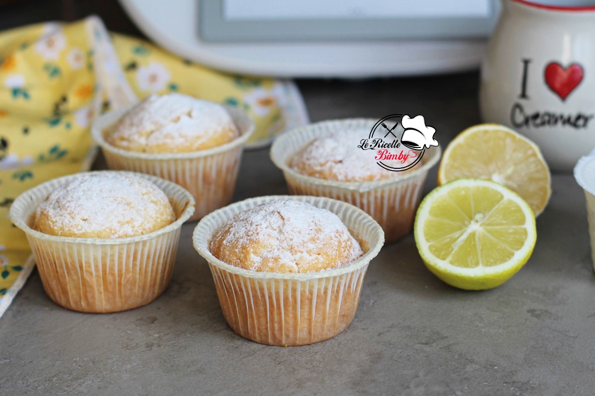 MUFFIN ALLA RICOTTA E LIMONE BIMBY