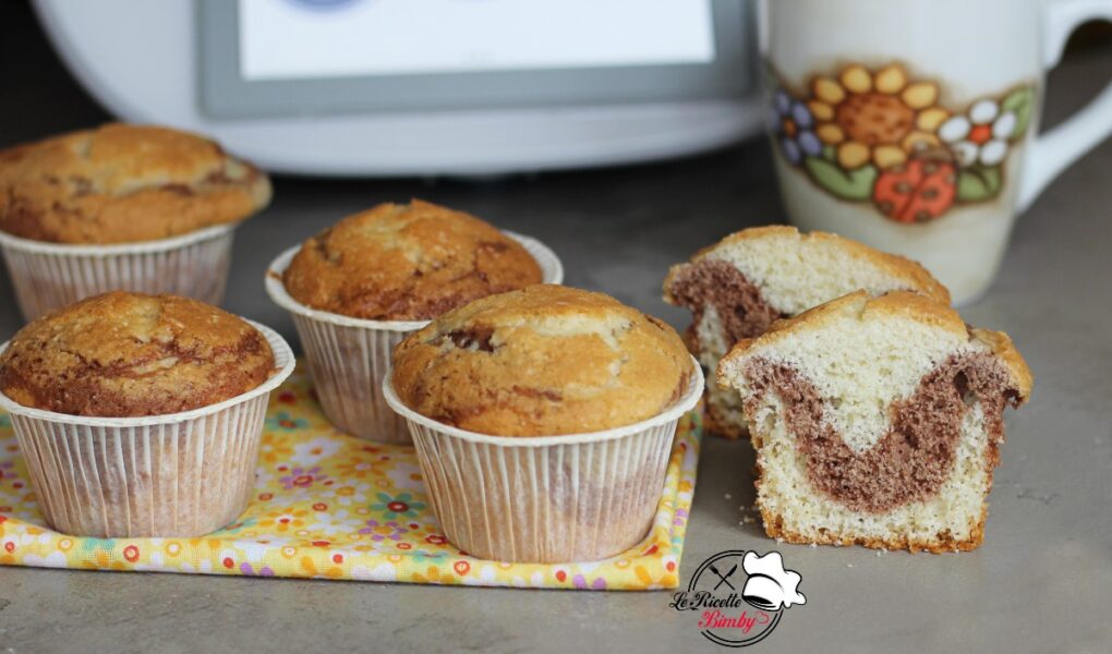 MUFFIN ALLO YOGURT BICOLORE BIMBY