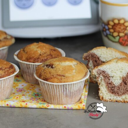 MUFFIN ALLO YOGURT BICOLORE BIMBY