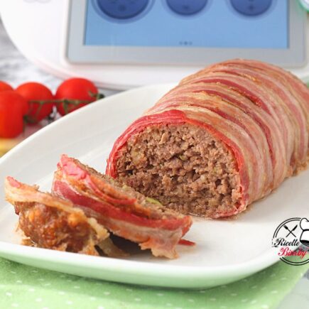 POLPETTONE ARROTOLATO CON PANCETTA BIMBY