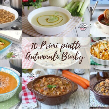 PRIMI PIATTI AUTUNNALI BIMBY