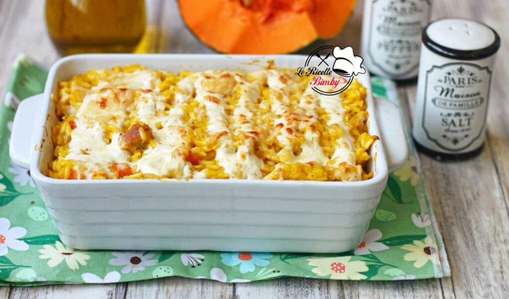 RISO AL FORNO ALLA ZUCCA BIMBY