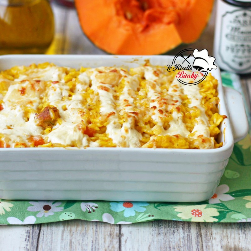 RISO AL FORNO ALLA ZUCCA BIMBY