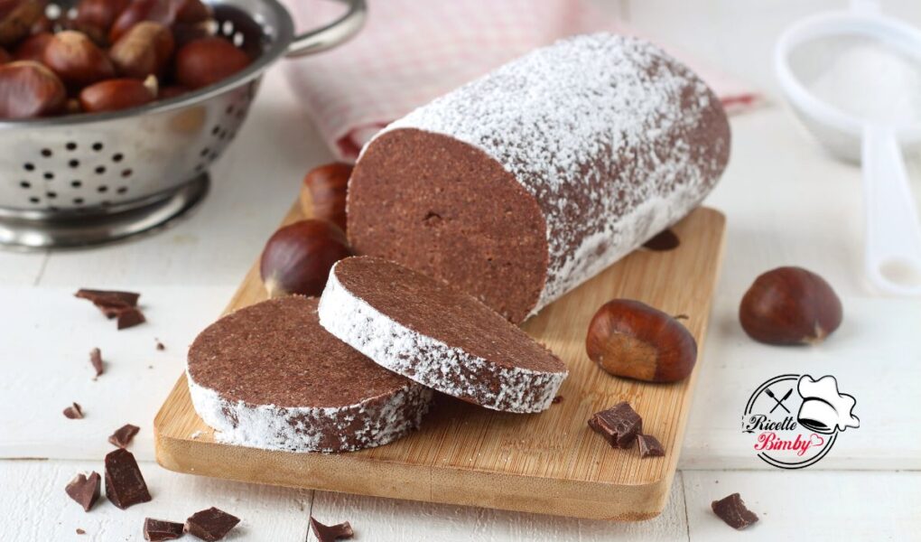 SALAME AL CIOCCOLATO E CASTAGNE BIMBY