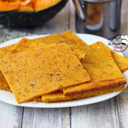 SCHIACCIATINA DI ZUCCA BIMBY