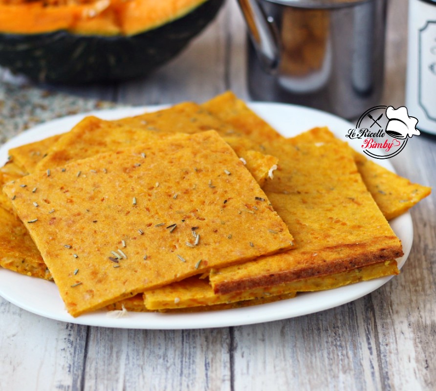 SCHIACCIATINA DI ZUCCA BIMBY