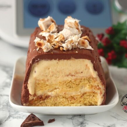 SEMIFREDDO AL TORRONE E PANDORO BIMBY