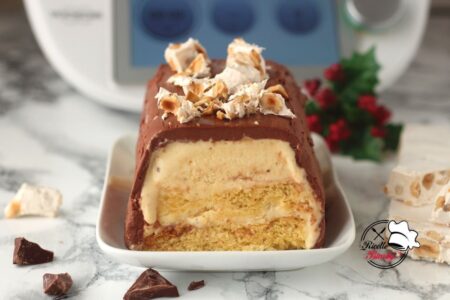 SEMIFREDDO AL TORRONE E PANDORO BIMBY