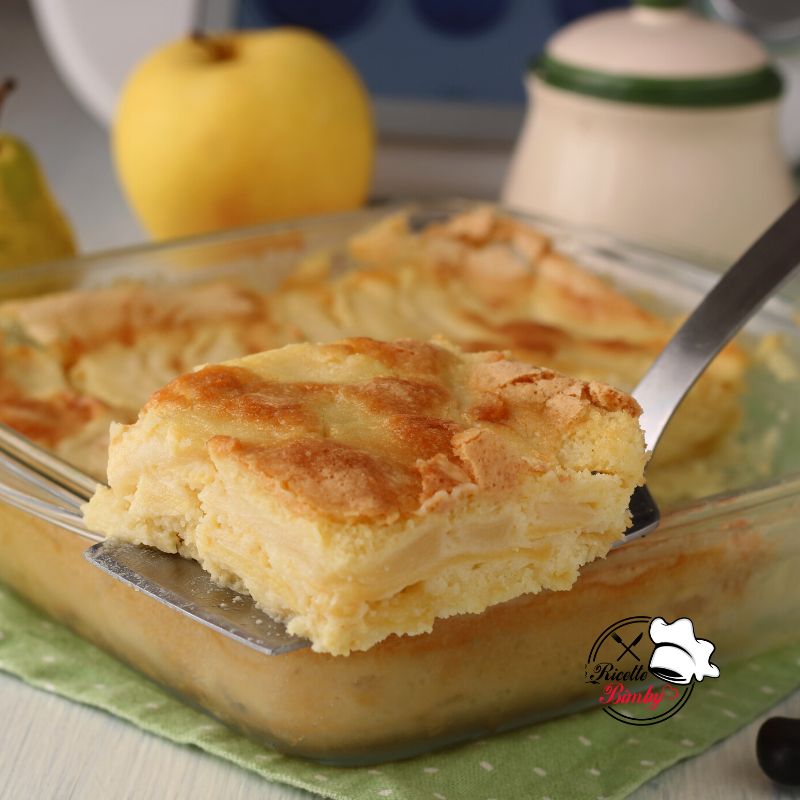 TORTA MELE E PERE CREMOSA