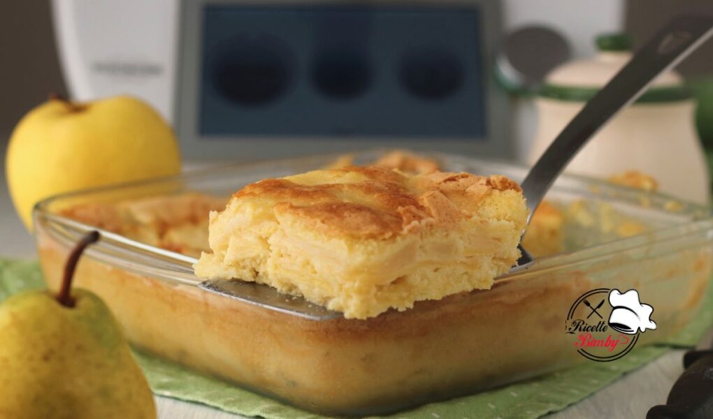 TORTA MELE E PERE CREMOSA