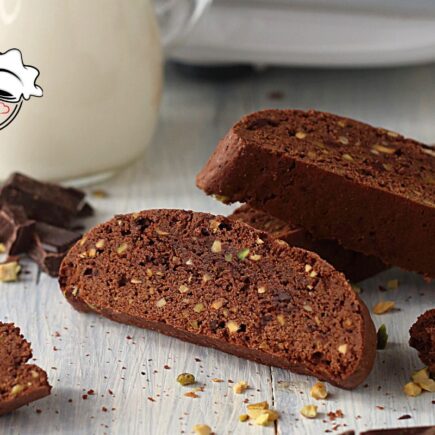 CANTUCCI AL CIOCCOLATO E PISTACCHIO BIMBY