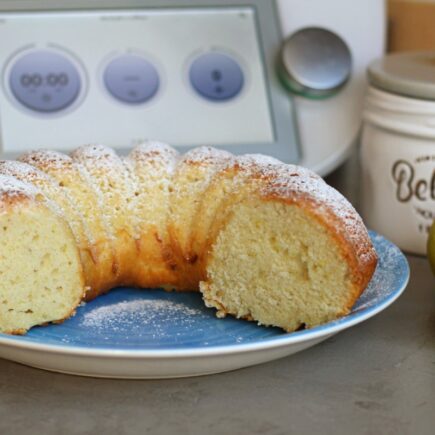 CIAMBELLA AL LIMONE E RICOTTA BIMBY