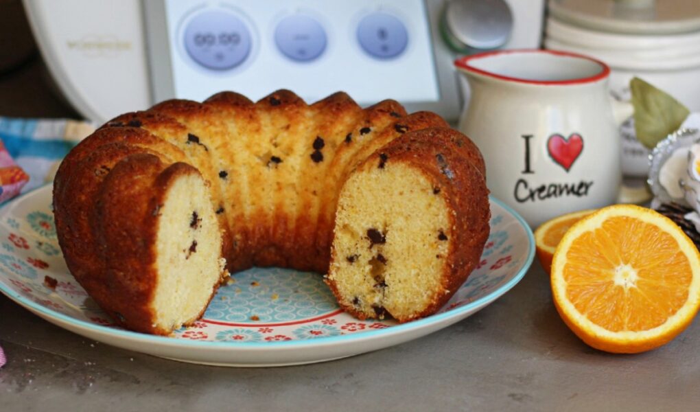 CIAMBELLA ALLO YOGURT E ARANCIA BIMBY