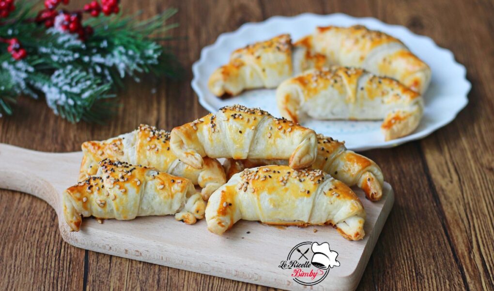 CORNETTI SALATI DI PASTA SFOGLIA BIMBY