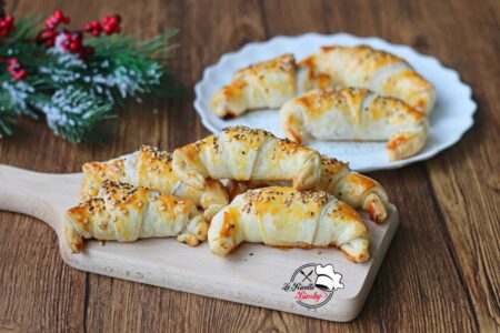 CORNETTI SALATI DI PASTA SFOGLIA BIMBY