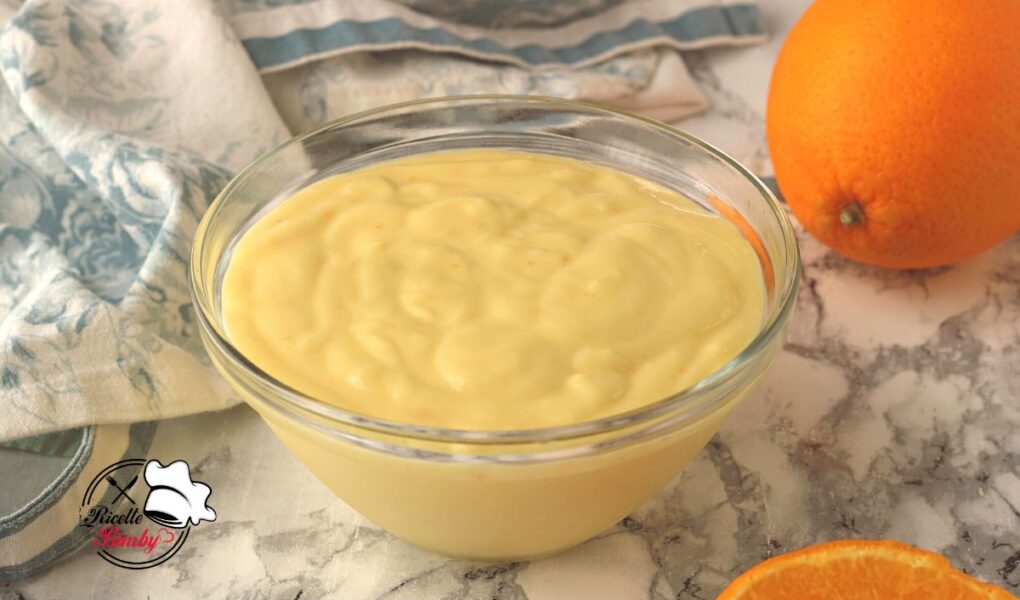 CREMA PASTICCERA ALL'ARANCIA BIMBY