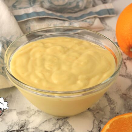CREMA PASTICCERA ALL'ARANCIA BIMBY