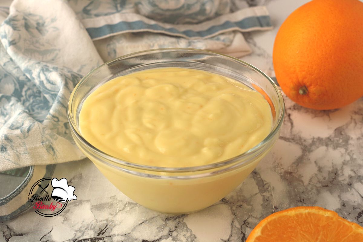 CREMA PASTICCERA ALL'ARANCIA BIMBY