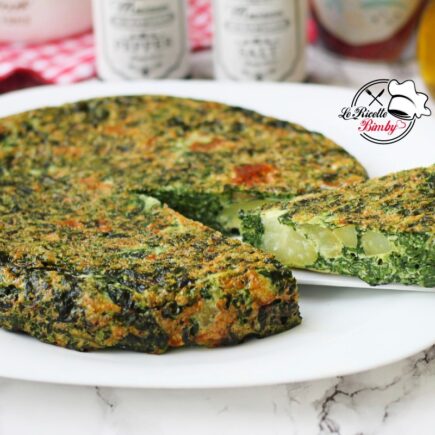 FRITTATA DI SPINACI E PATATE BIMBY