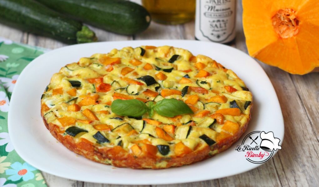 FRITTATA DI ZUCCA E ZUCCHINE BIMBY