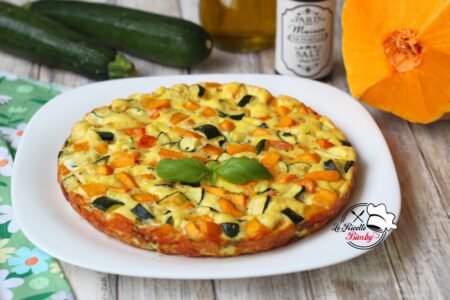 FRITTATA DI ZUCCA E ZUCCHINE BIMBY