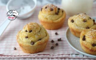 GIRELLE BRIOCHE CON GOCCE DI CIOCCOLATO BIMBY