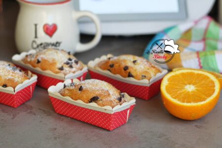 MINI PLUMCAKE ALL'ARANCIA E RICOTTA BIMBY